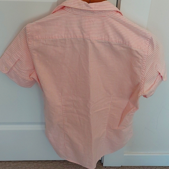 Ralph Lauren Tops - Ralph Lauren sport SS striped slim fit M